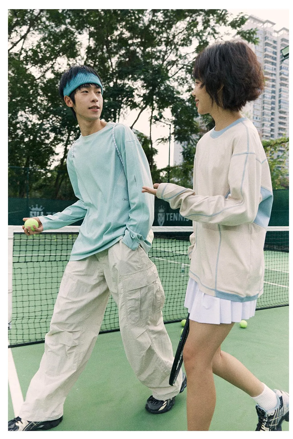 NORYBRAND コントラストカラーラウンドネックTシャツ NGA001