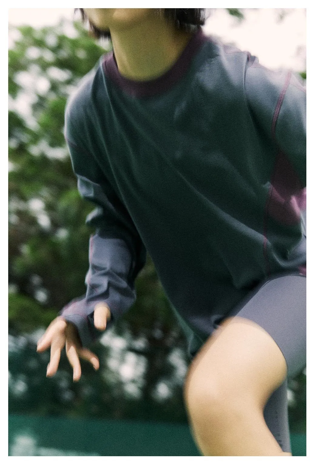 NORYBRAND コントラストカラーラウンドネックTシャツ NGA001