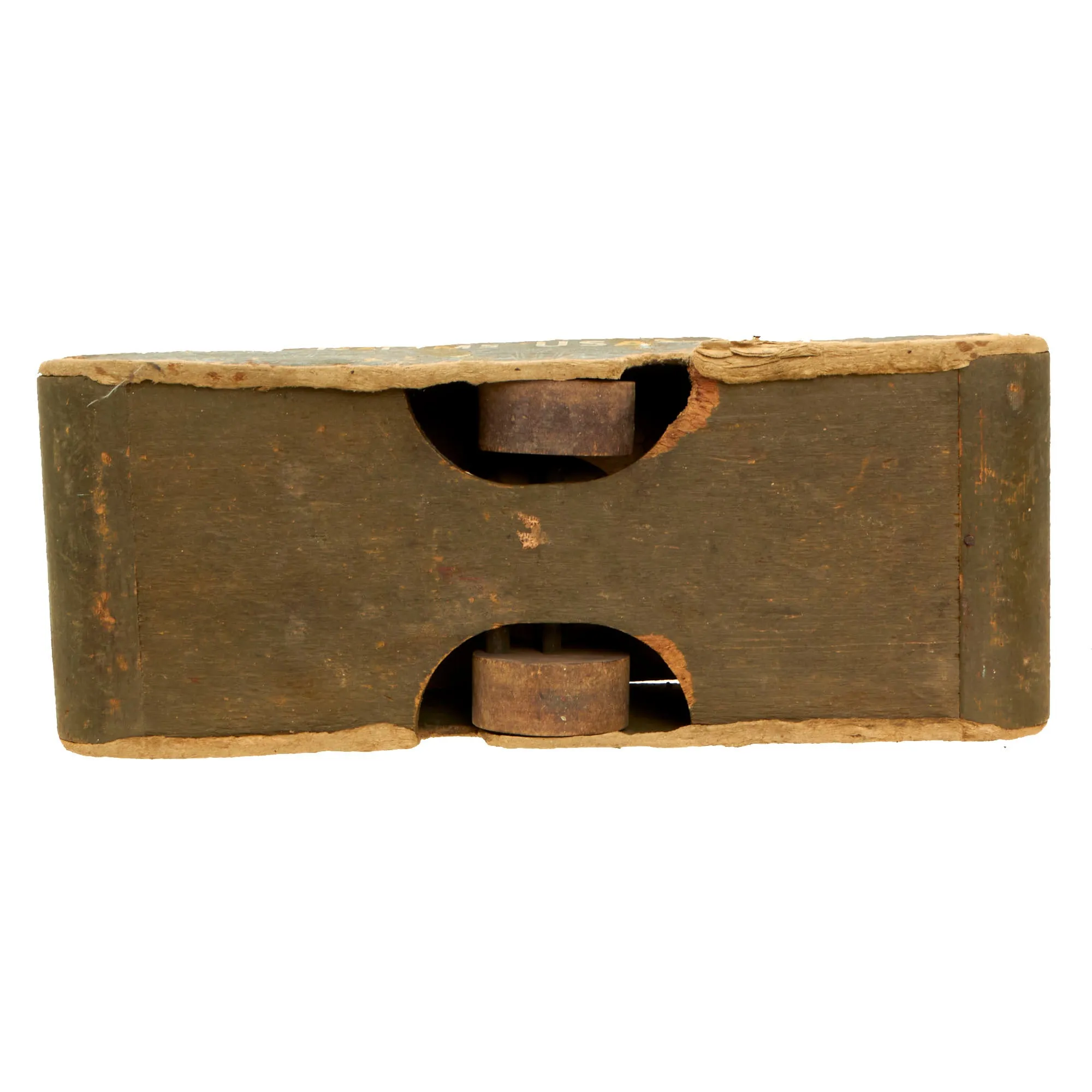 Original U.S. WWII Wartime Economy Paper / Cardboard Toy Tank
