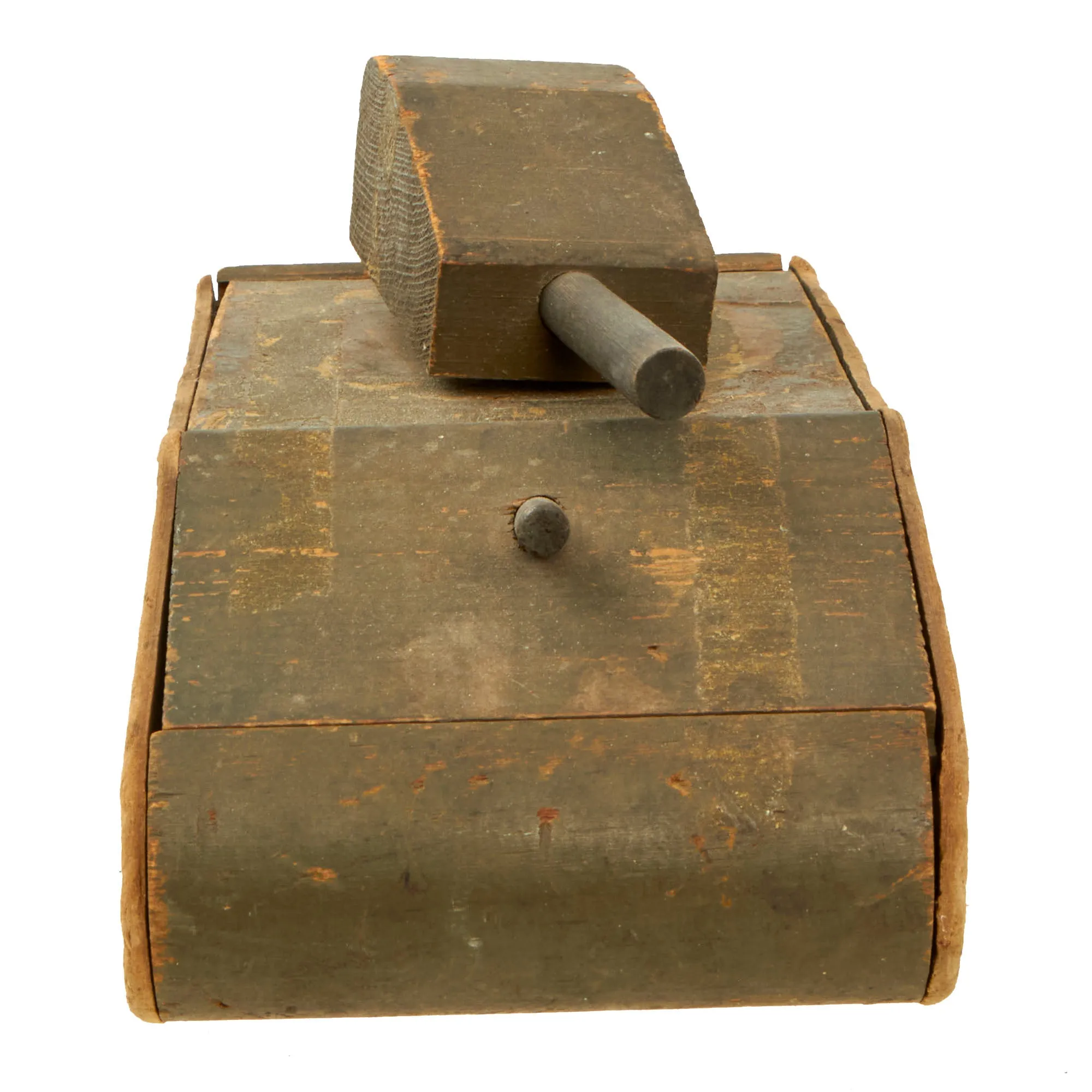 Original U.S. WWII Wartime Economy Paper / Cardboard Toy Tank