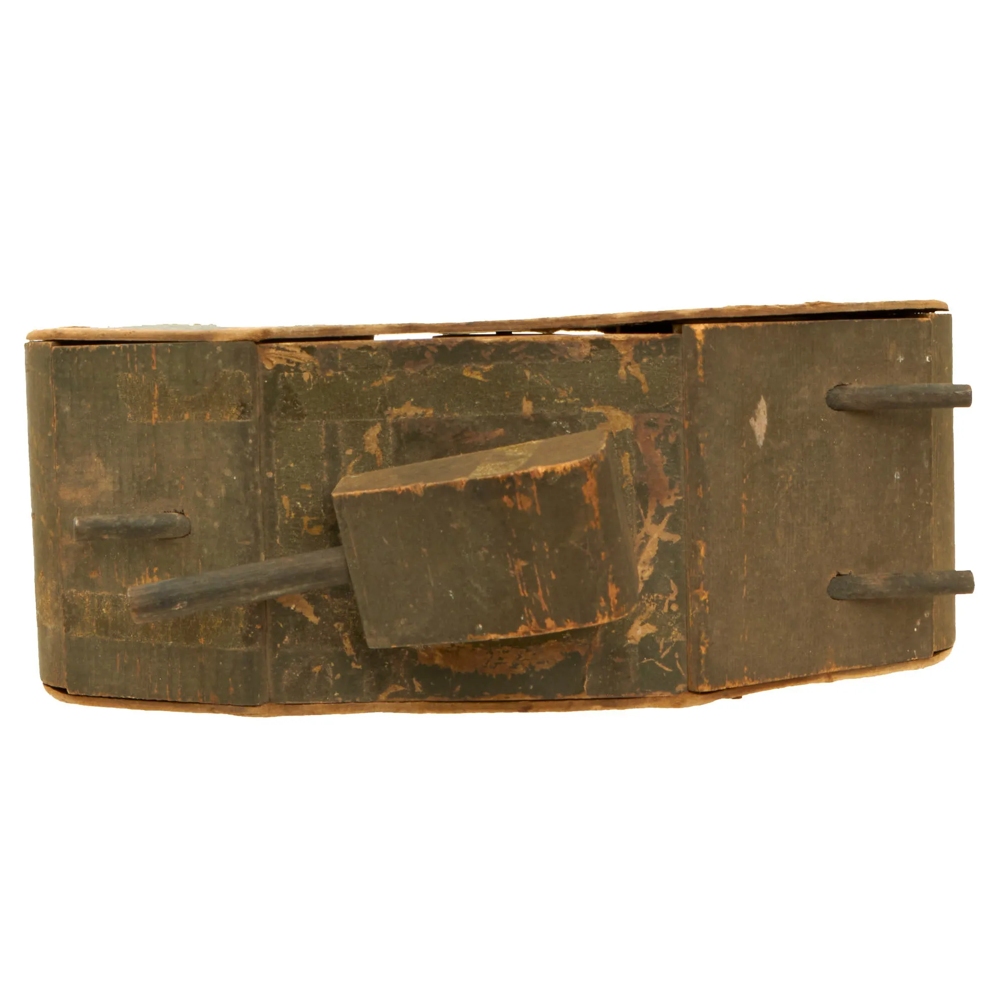 Original U.S. WWII Wartime Economy Paper / Cardboard Toy Tank