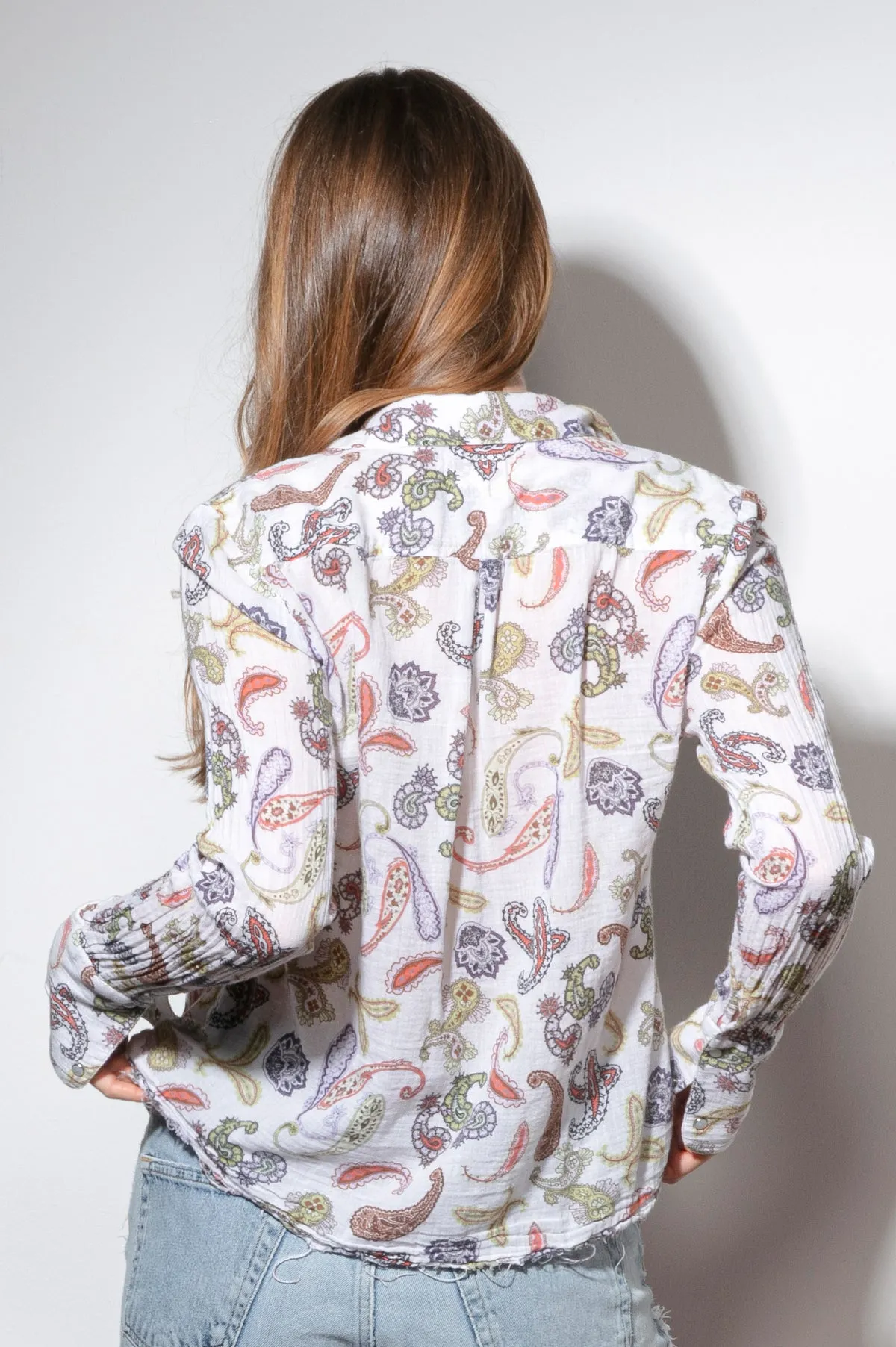 Paisley Classic Gauze Shirt