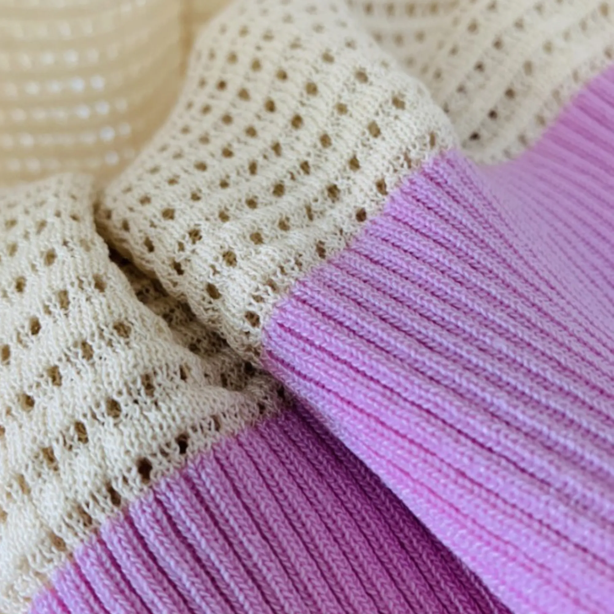 Pre Order:  Knitted Linen Round Neck Top