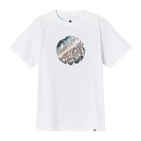 Pretty Green Printed Sundown Graphic Logo White T-Shirt