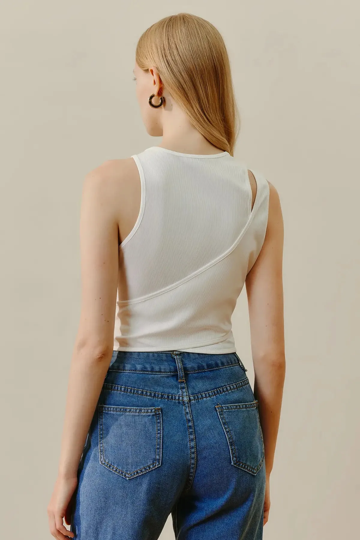 Rib Crop Tank Top