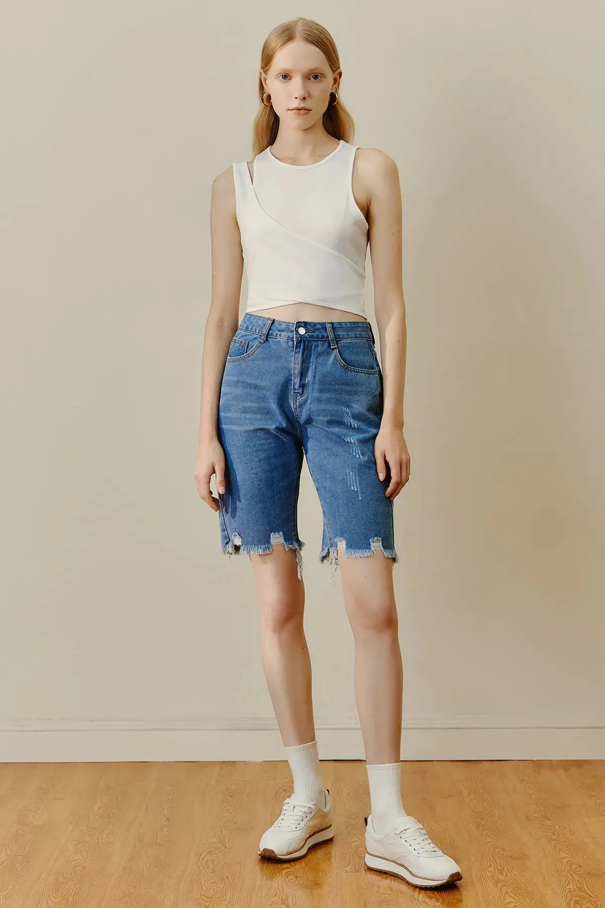 Rib Crop Tank Top