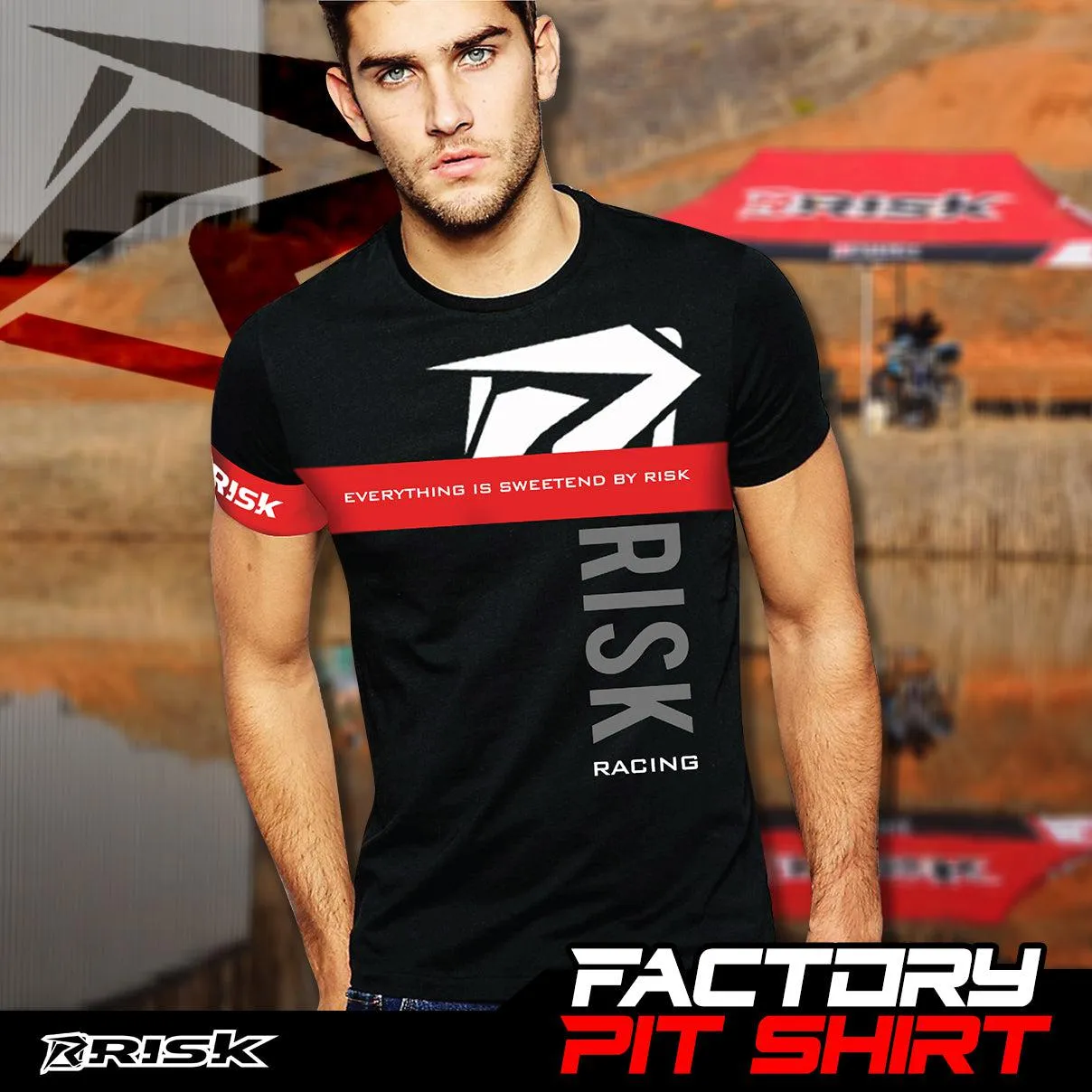 RISK Factory Pit Shirt - Premium Athletic Dry-Fit Shirt