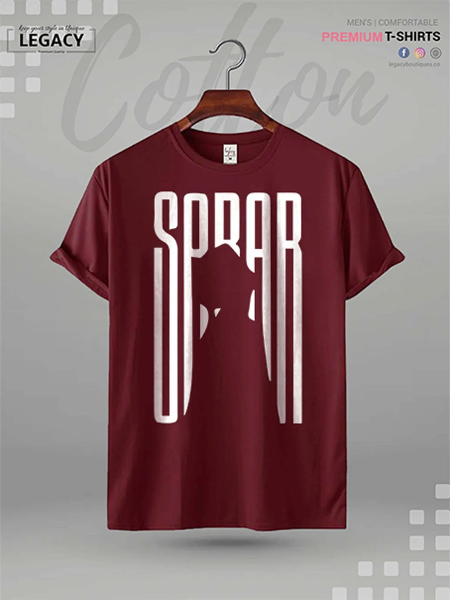 SABR Printed High Quality Men's Islamic T-shirt