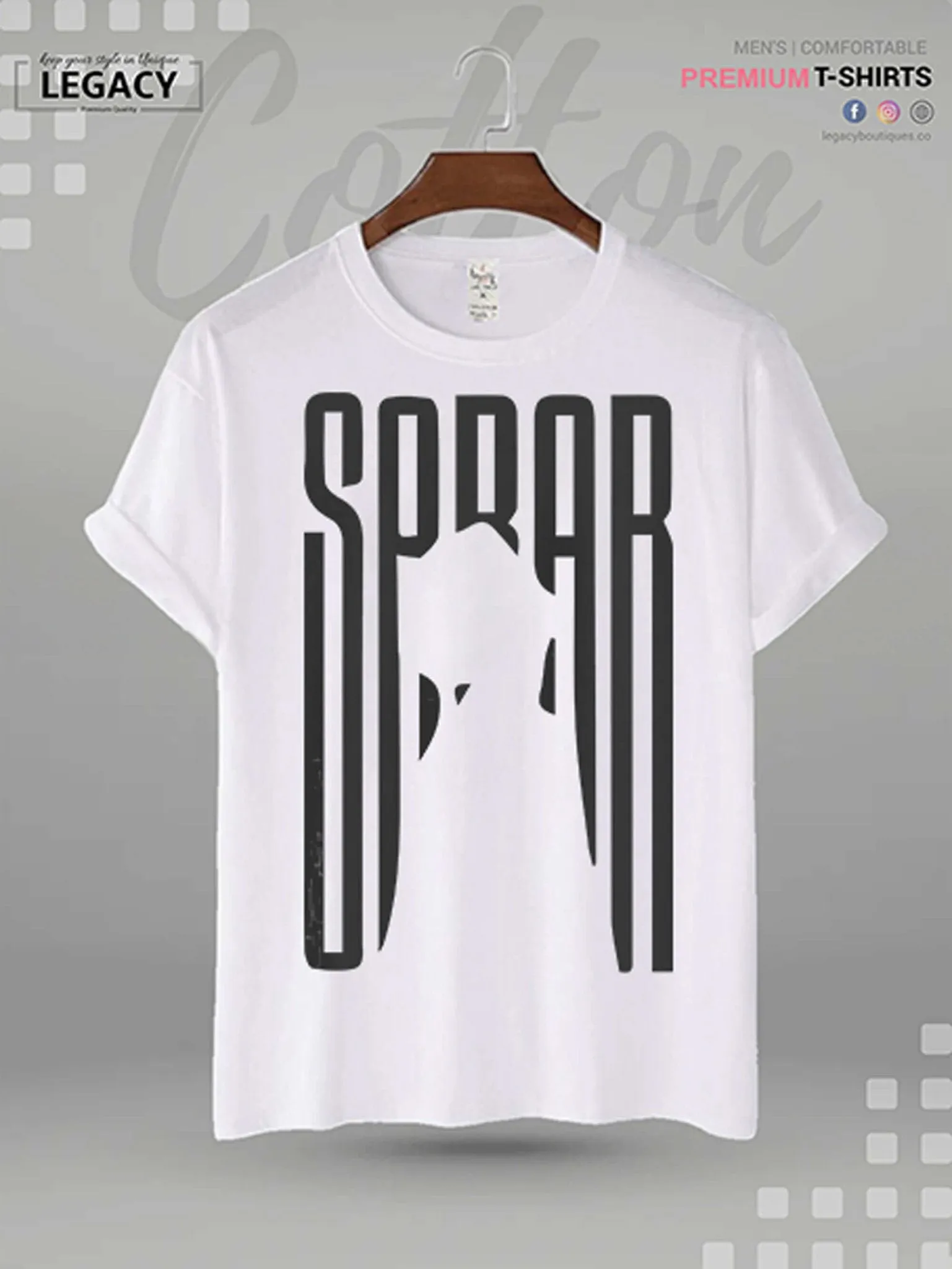 SABR Printed High Quality Men's Islamic T-shirt