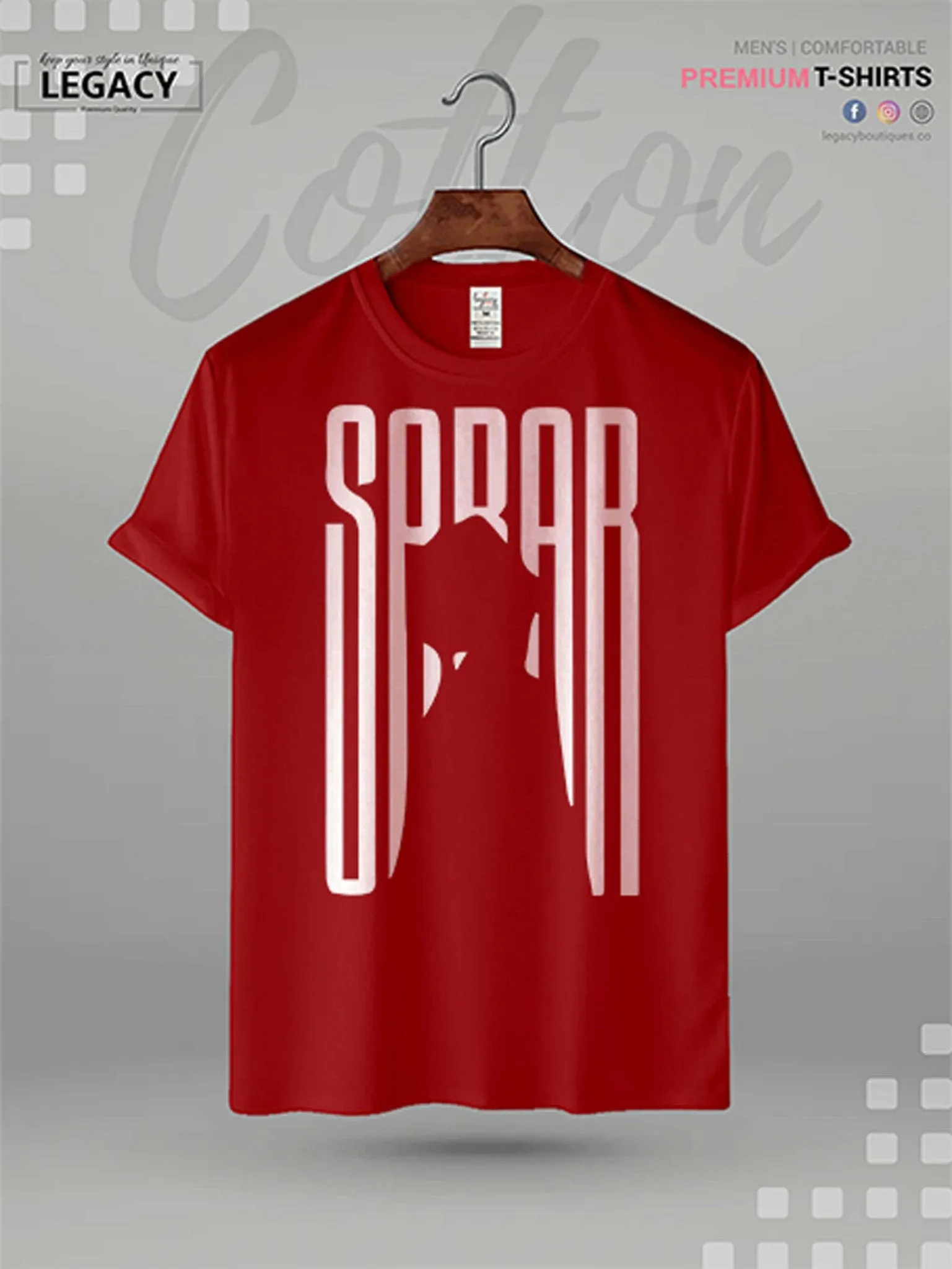 SABR Printed High Quality Men's Islamic T-shirt