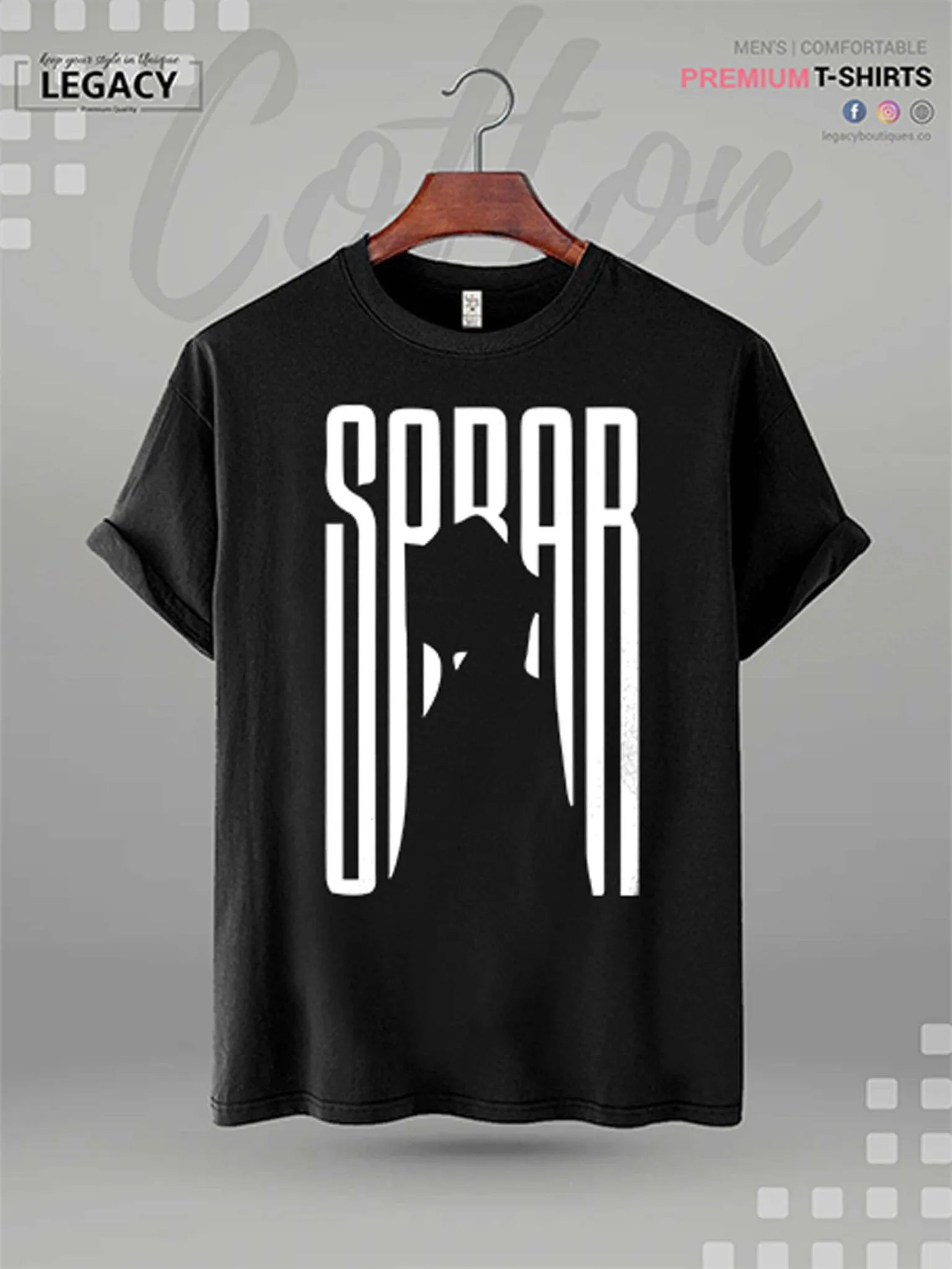 SABR Printed High Quality Men's Islamic T-shirt