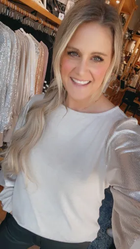 Scottie Holiday Top