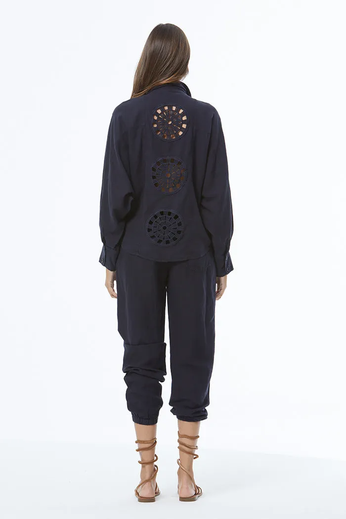 Sea Star Shirt // Midnight Pigment ~ NO RETURNS