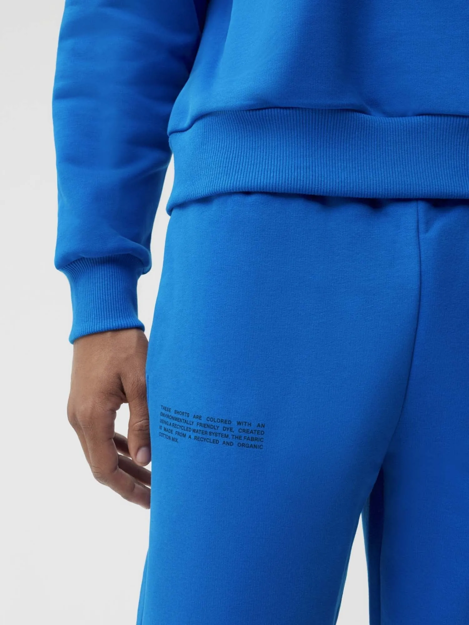 Signature Long Shorts—cobalt blue