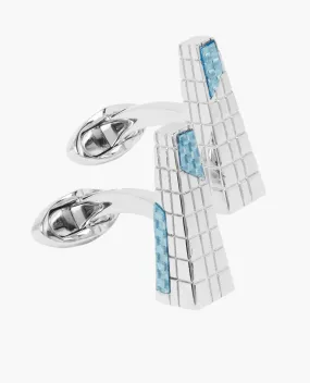 Silver London Landmark Inspired Cufflinks