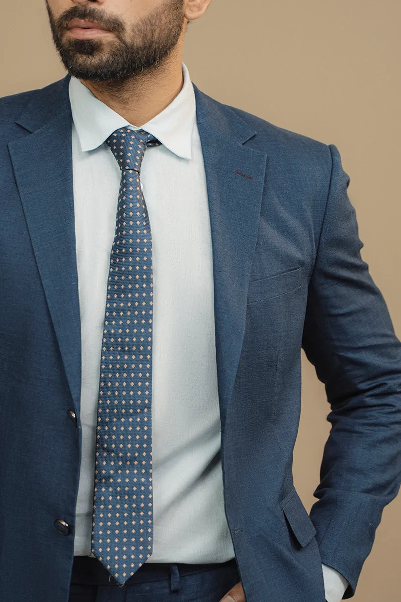 SKY BLUE LINEN SHIRT