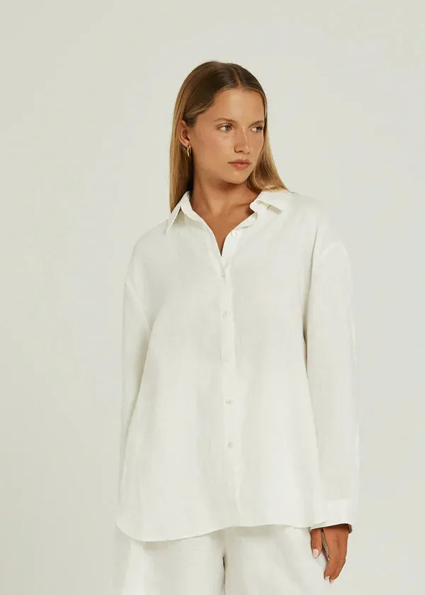 SKYLA SHIRT | White