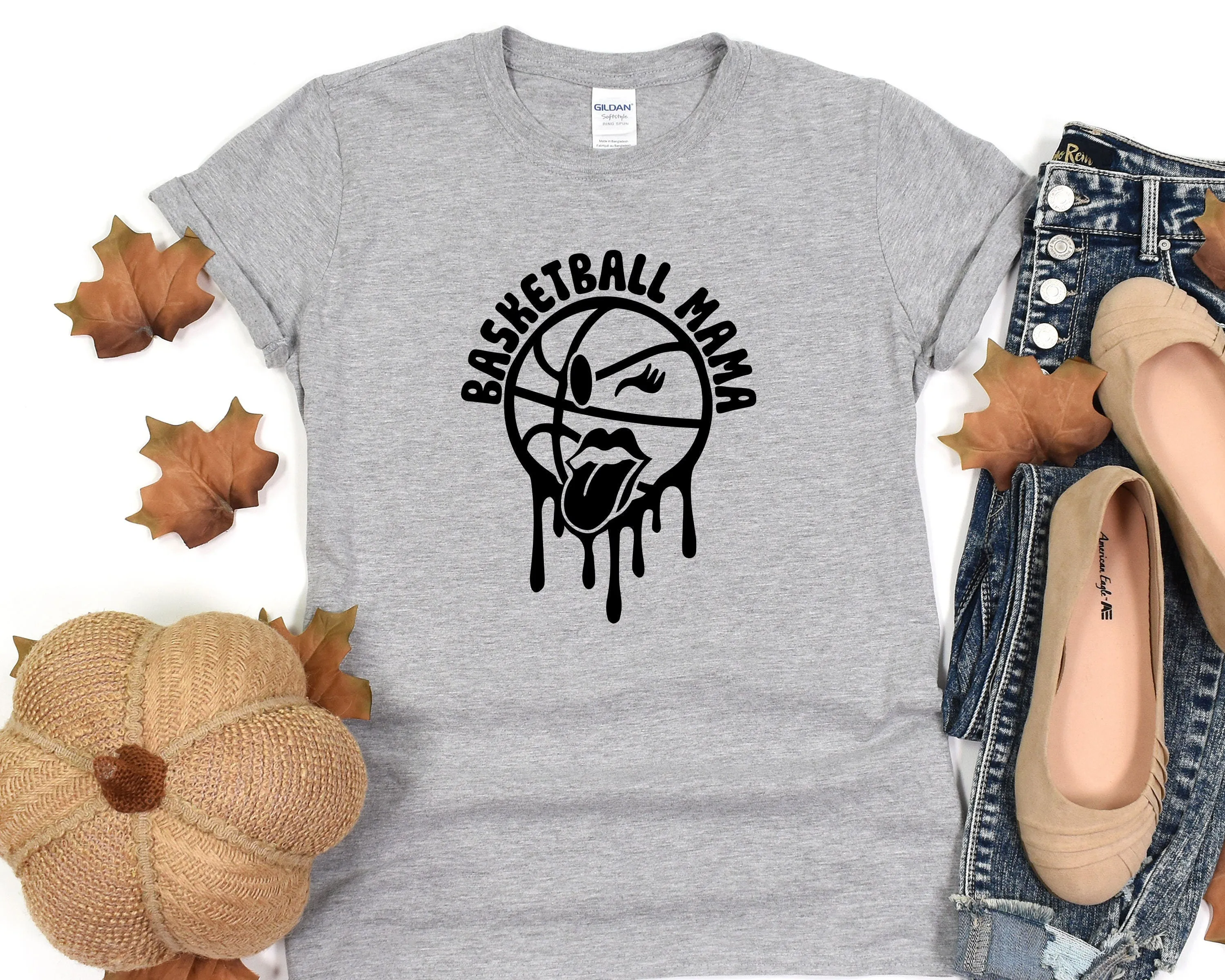 Somebody's loud mouth Basketball Mama T-Shirt, Basketball Tshirts, Basketball Mom Shirts, Mom Tee, Mother’s Day Gift, Mom Gift, Sports Mom