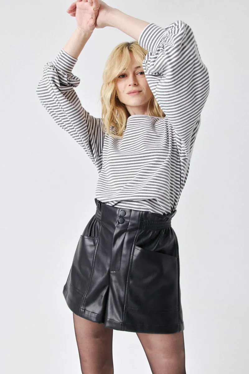Stella Long Sleeve Top (Grey)