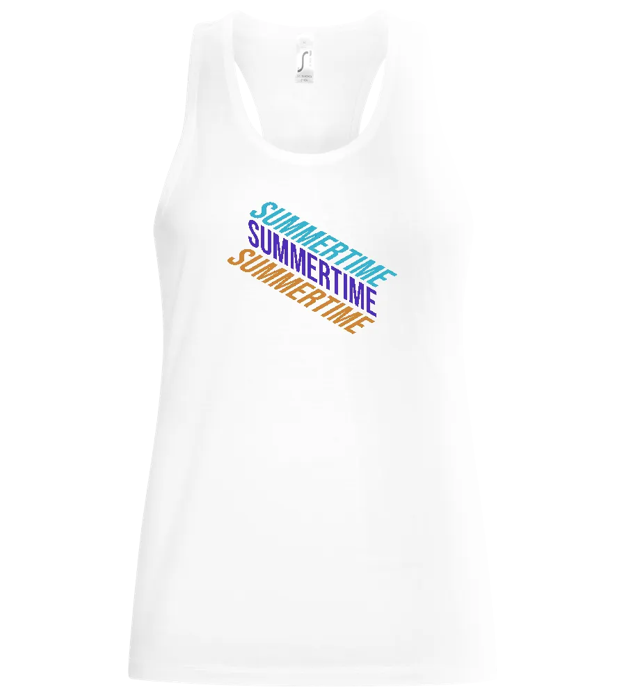 Summertime Design - Basic women's tank top