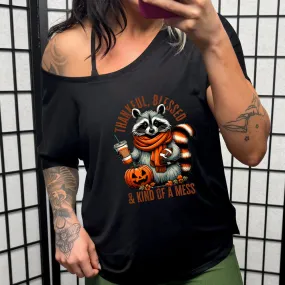 Thankful, Blessed, & Kind of a Mess | Slouchy Tee