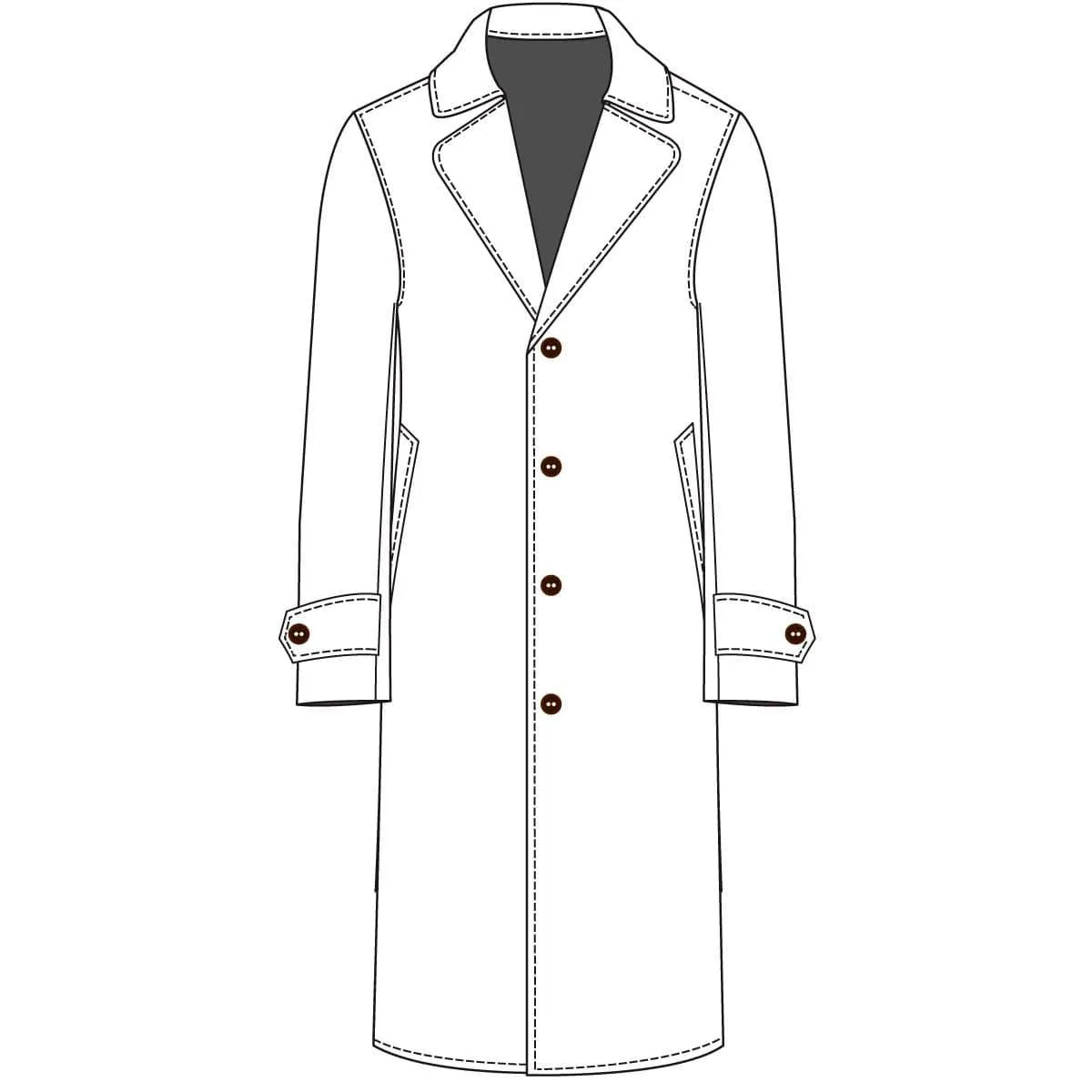 The Stately Overcoat | Indigo Herring