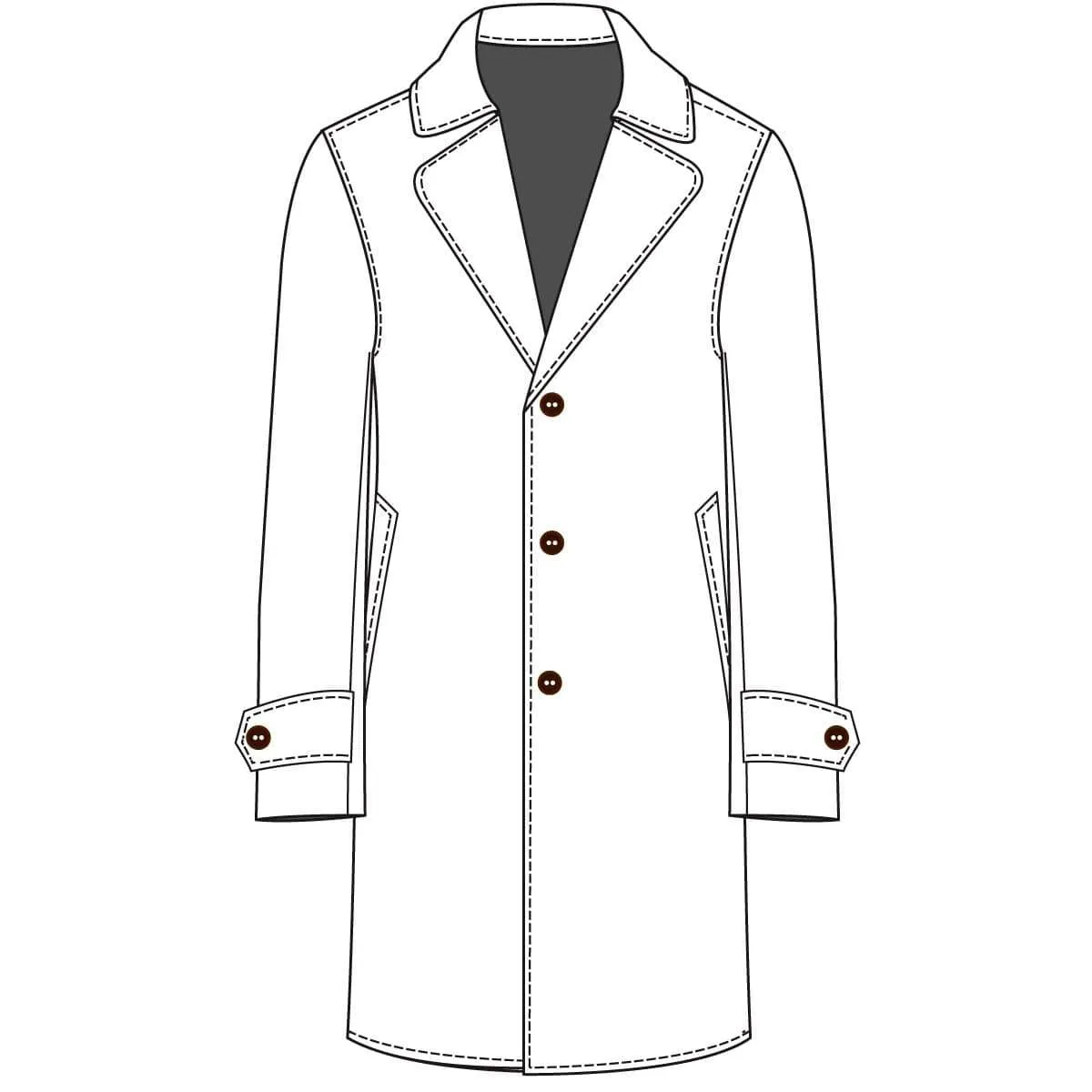 The Stately Overcoat | Indigo Herring