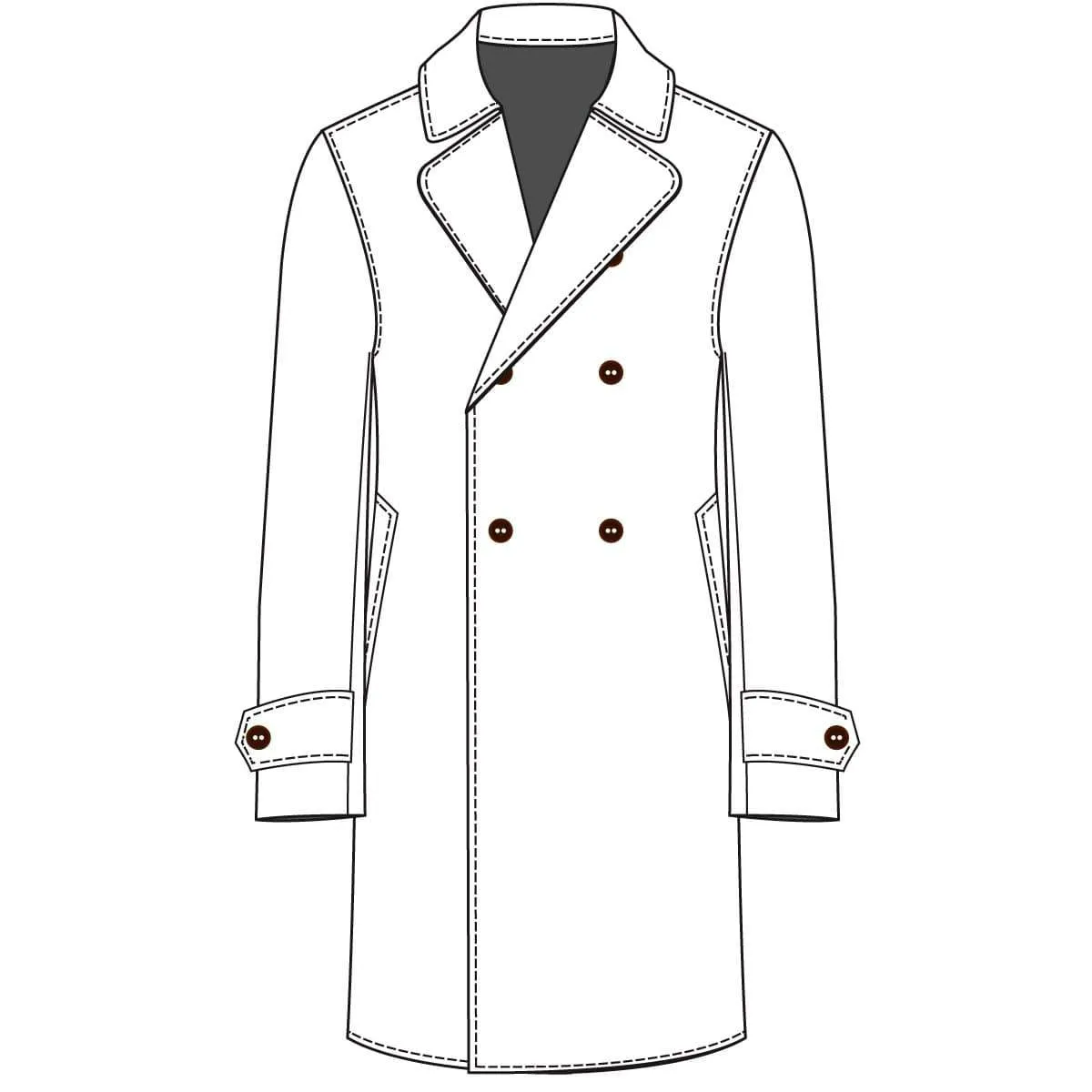 The Stately Overcoat | Purple Hazey