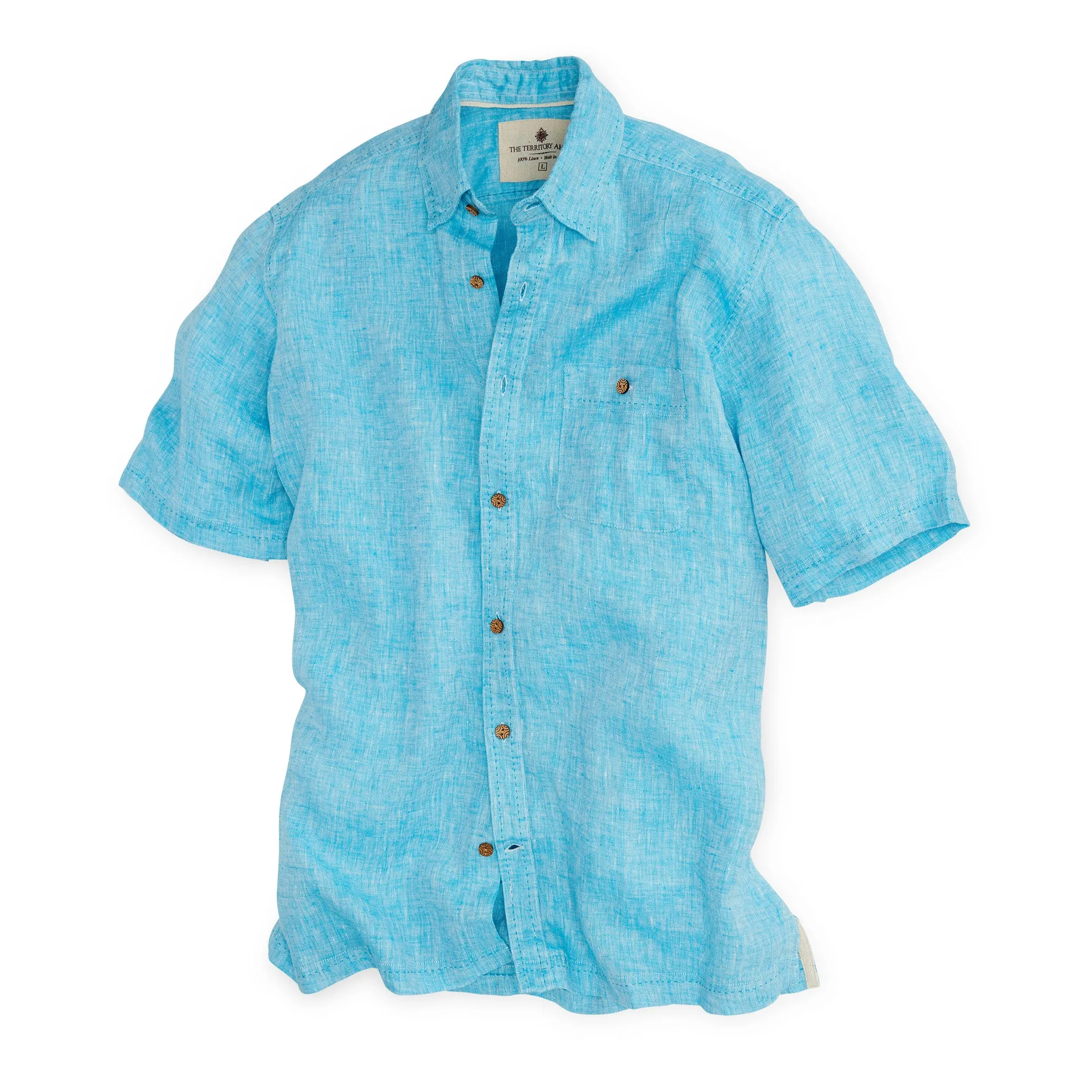 Unplanned Summer Journey Linen Shirt - Tall