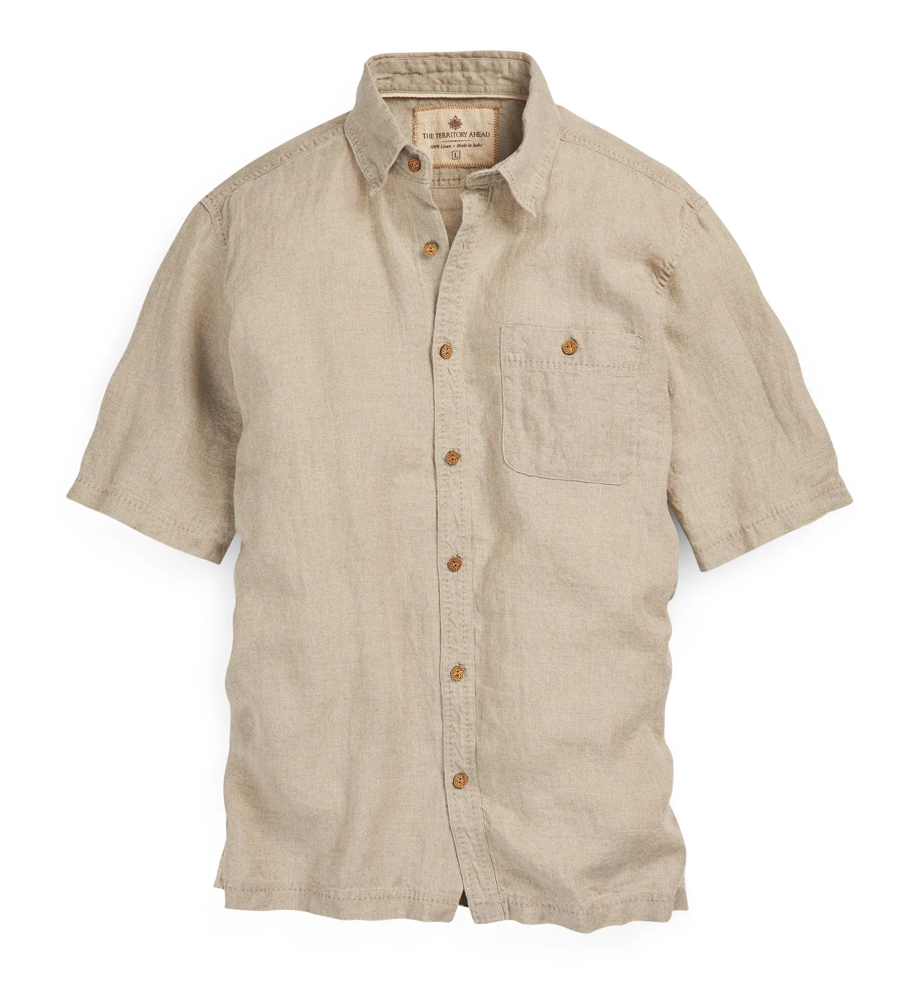 Unplanned Summer Journey Linen Shirt - Tall