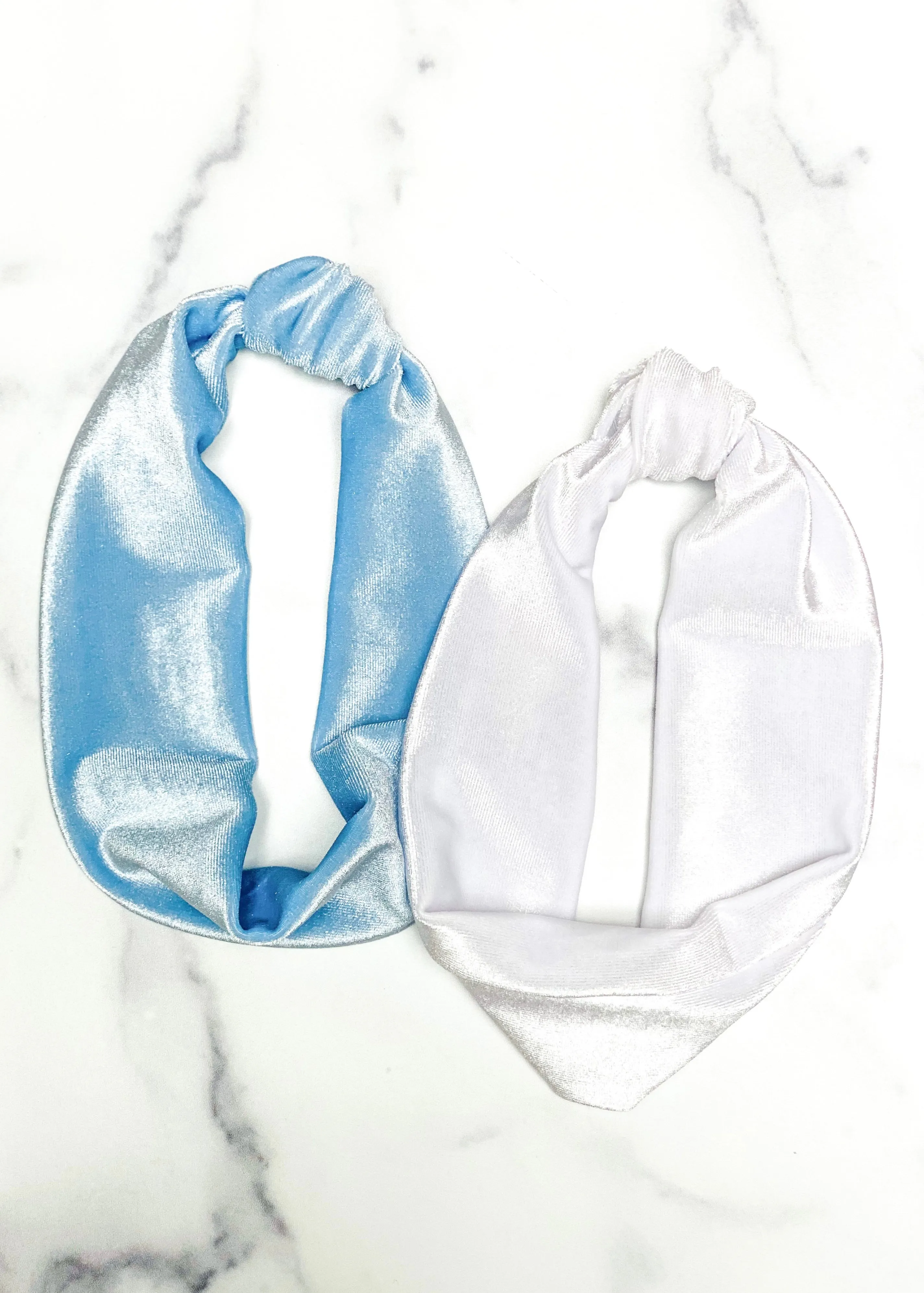 Velvet Top Knot Headbands