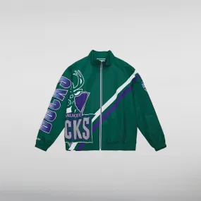 W. Clark NBA Bucks Green Jacket