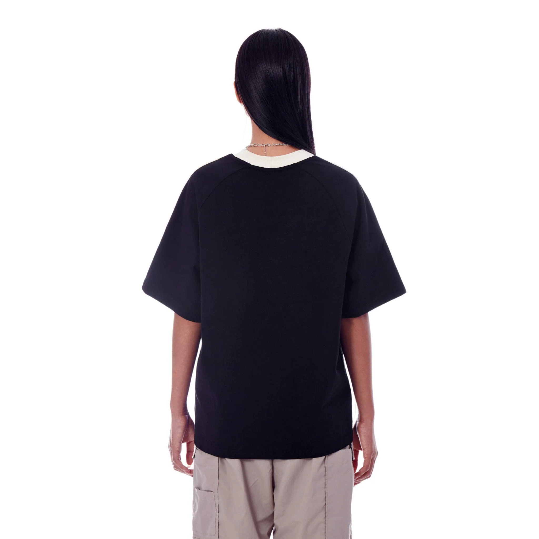 WAVELINES TEE - BLACK