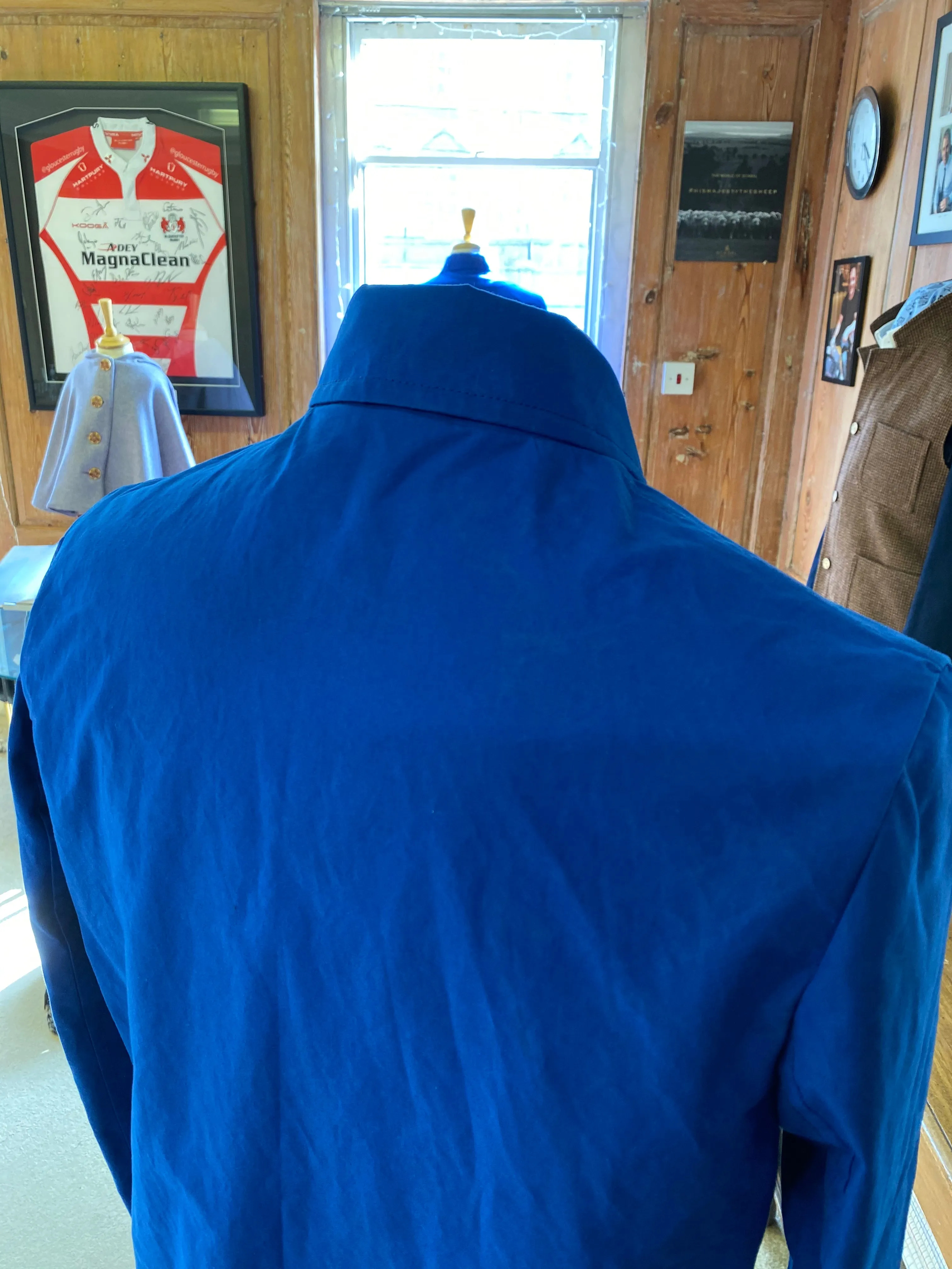 Waxed Cotton Lido Coat