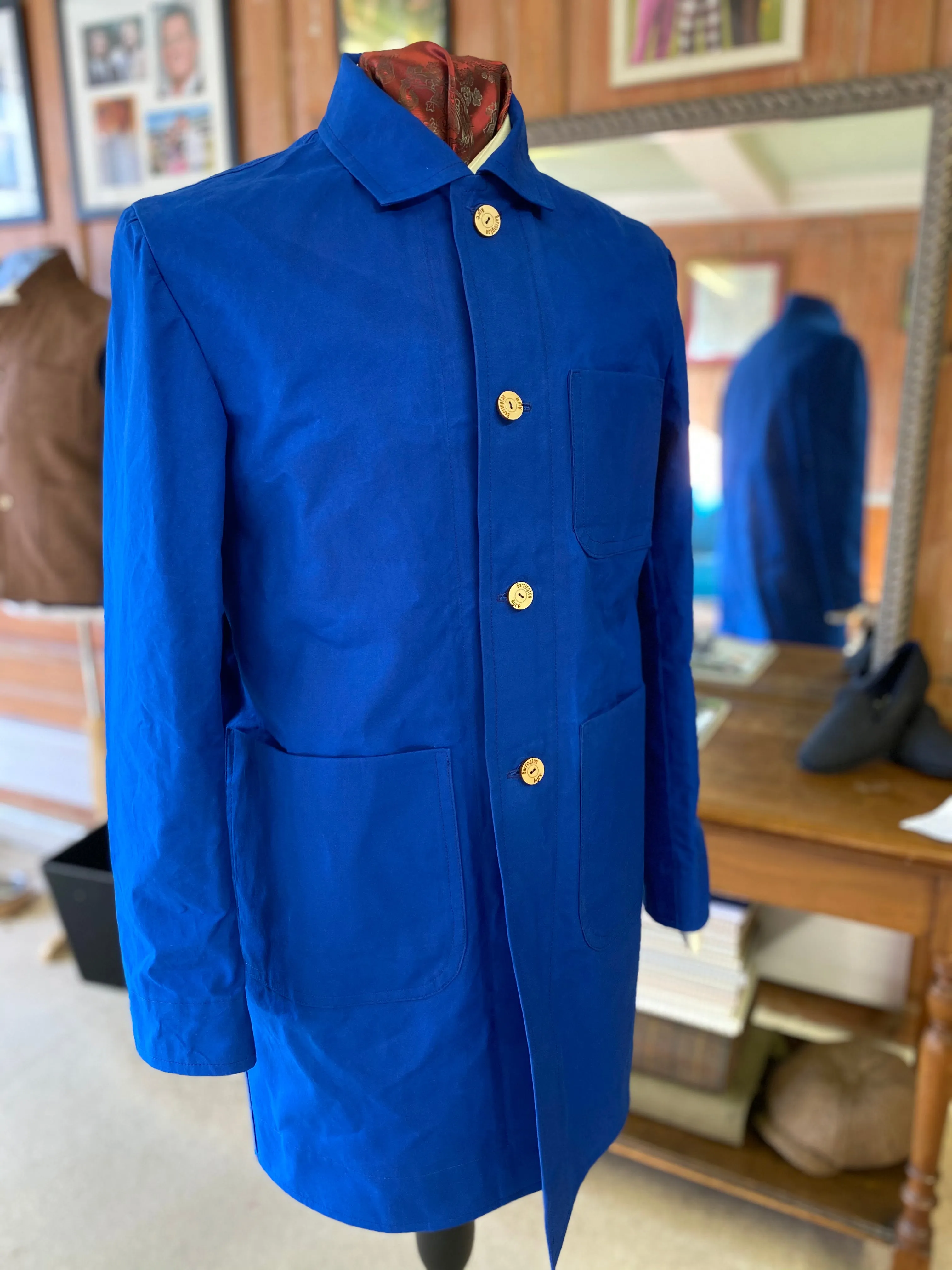 Waxed Cotton Lido Coat