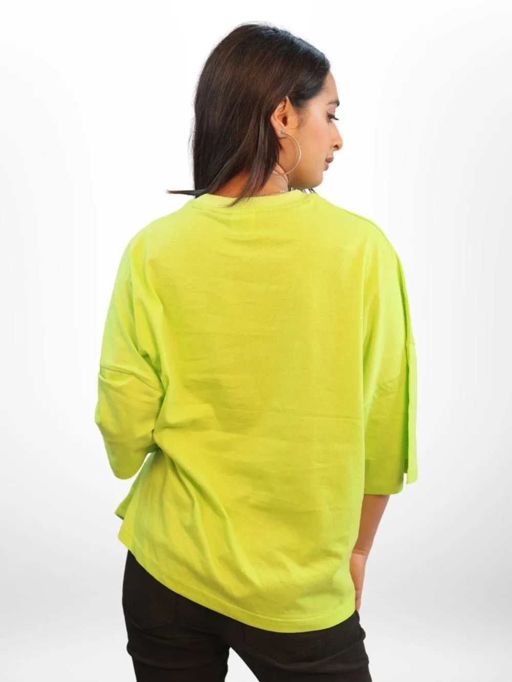WHAT KIND OF A WOMAN DOSEN'T HAVE AN AXE Graphic Printed Womens Drop Shoulder T-shirt Legacy Boutiques Bangladesh
