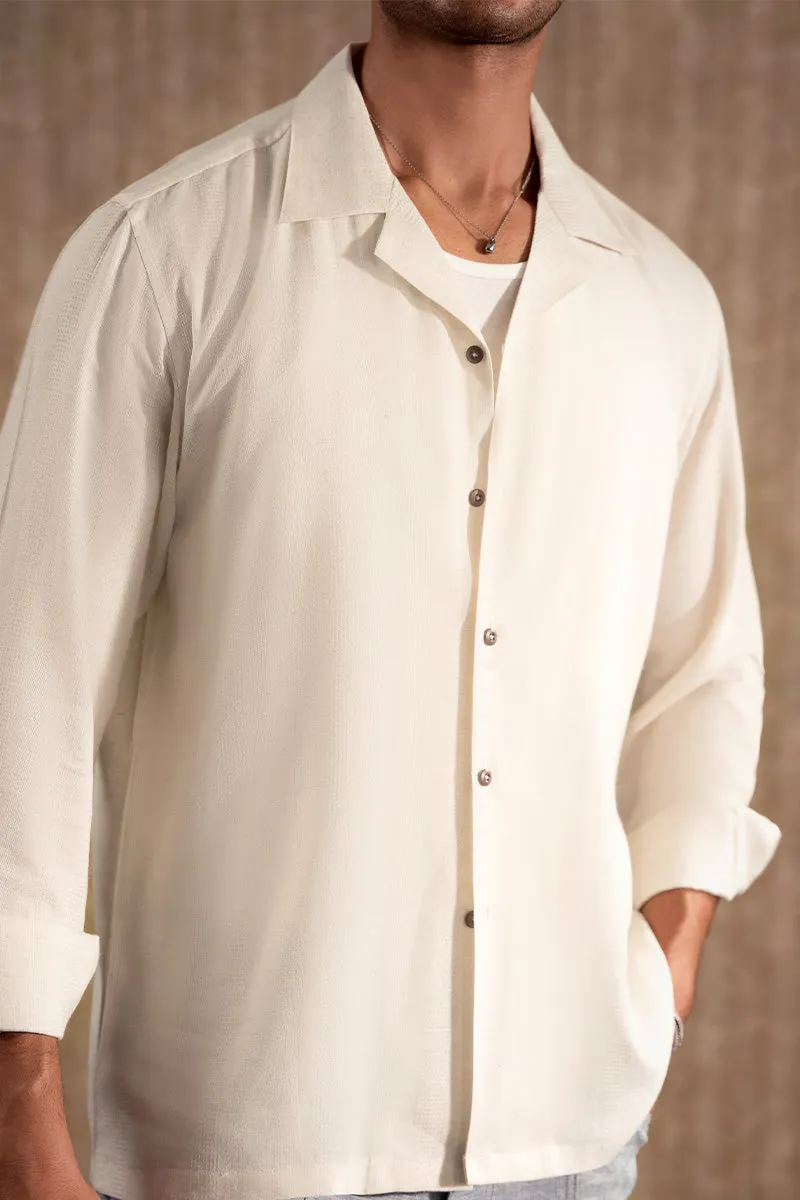 White Linen Resort Shirt