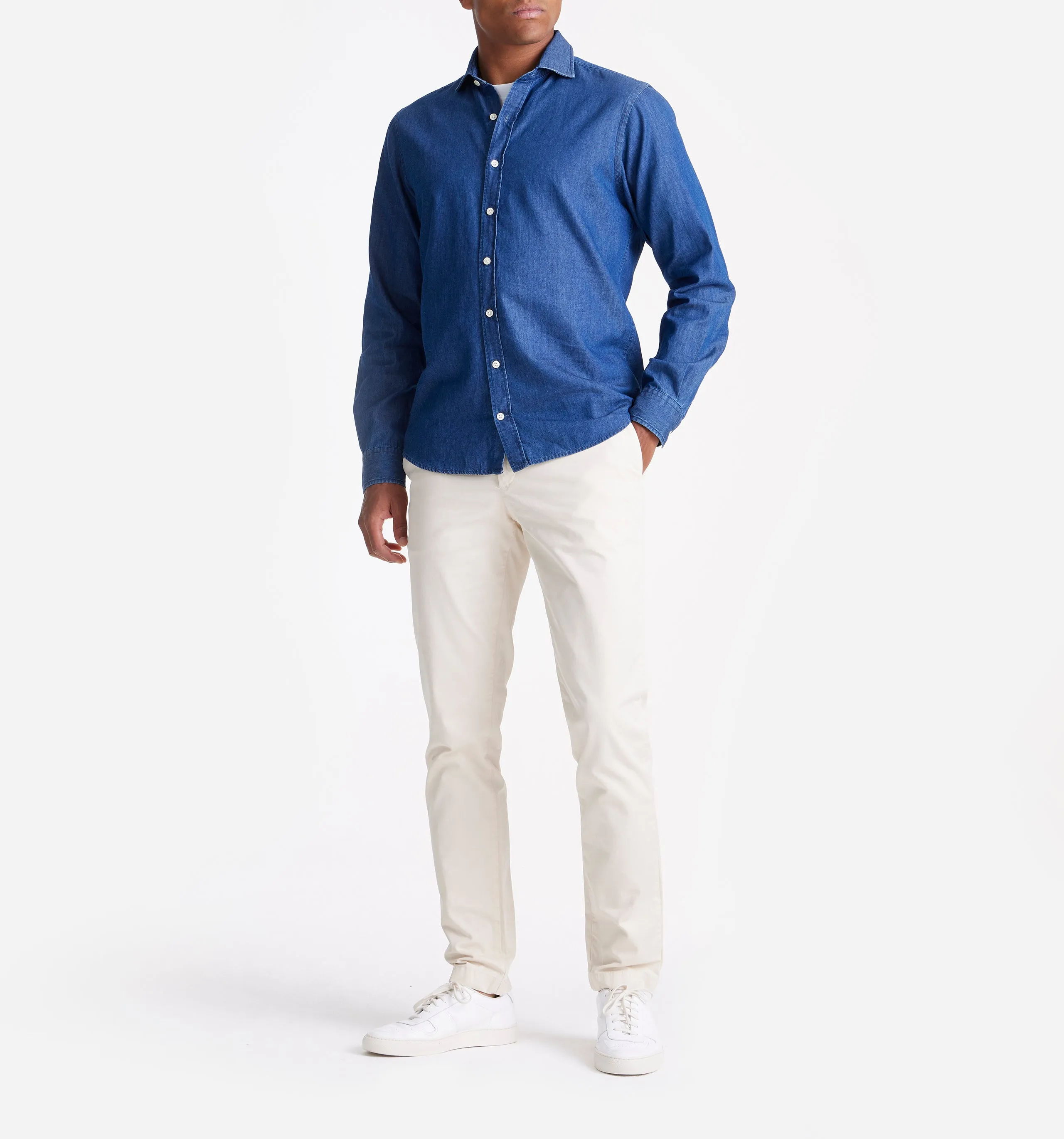 Widespread Denim Shirt Dark Chambray