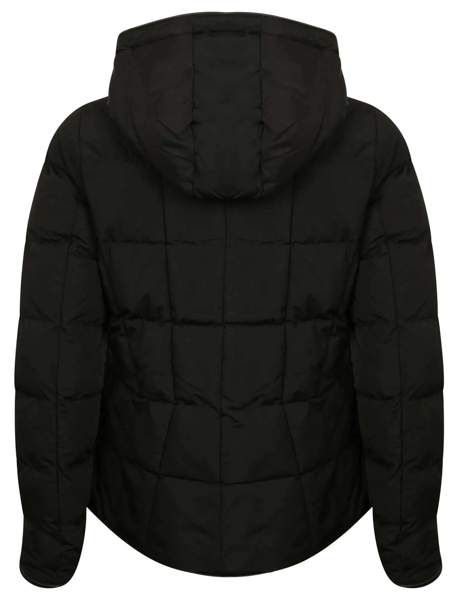 Wookie Quilted Hooded Jacket in Black - Tokyo Laundry