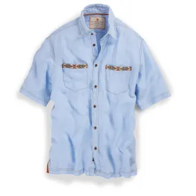 Zacatecas Beaded Linen Shirt